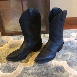 Mocoma cowboy boots black 8 1/2B cowboy boots